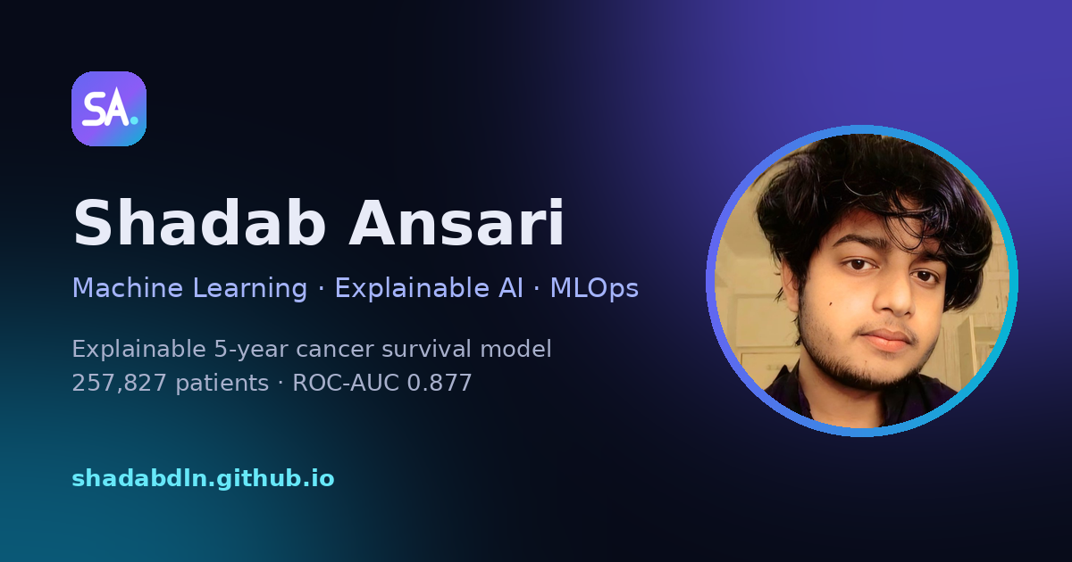 Shadab Ansari | Machine Learning & Data Science